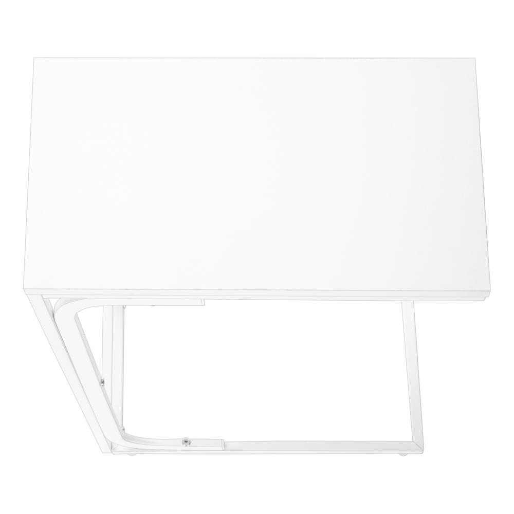 Accent Table, C-shaped, End, Side, Snack, Living Room, Bedroom. Picture 5