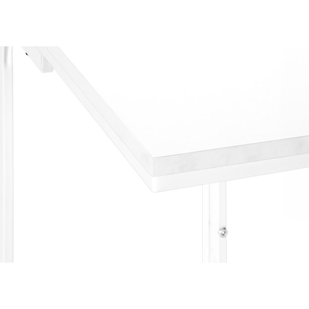 Accent Table, C-shaped, End, Side, Snack, Living Room, Bedroom. Picture 6