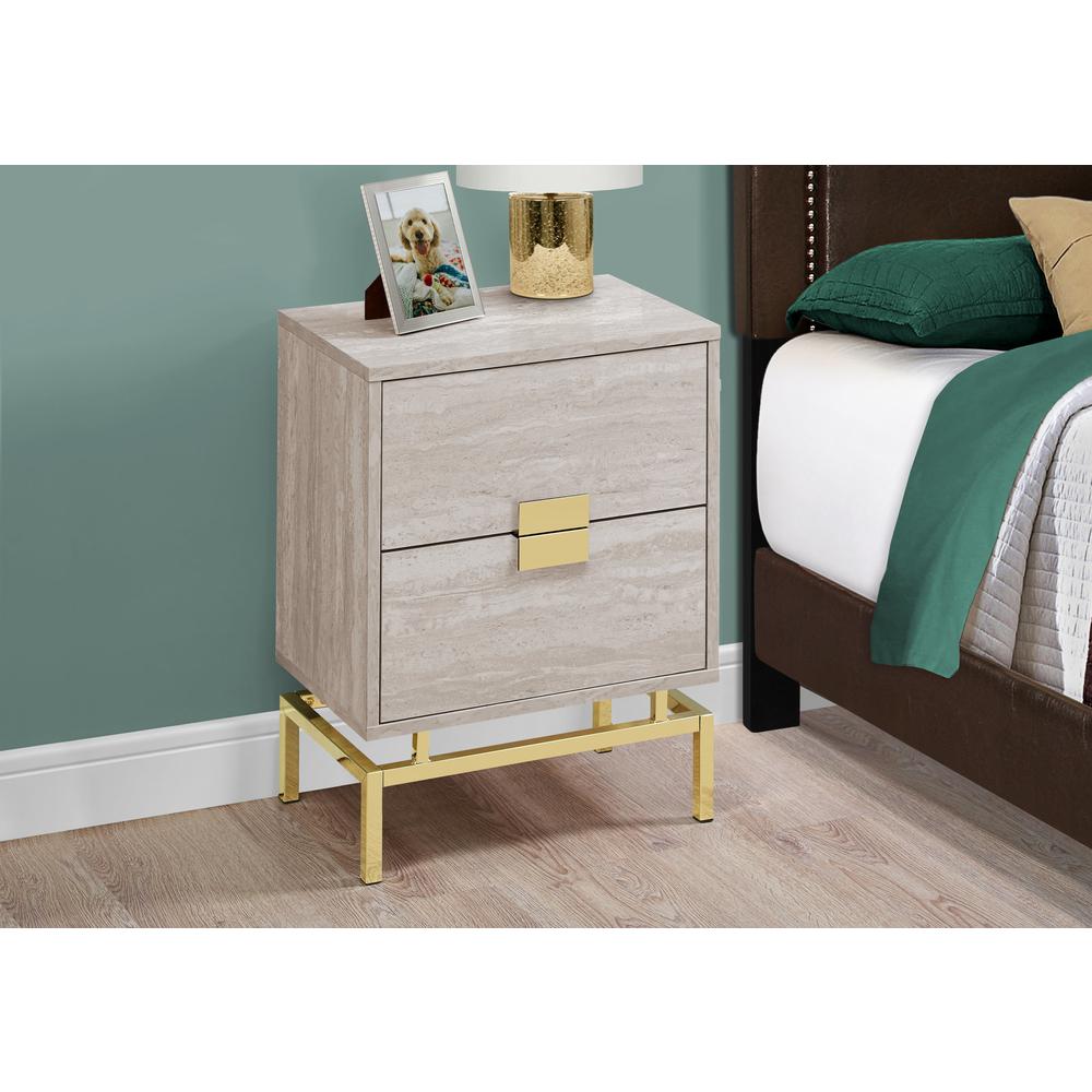 Accent Table, Side, End, Nightstand, Lamp, Storage Drawer, Living Room, Bedroom. Picture 3