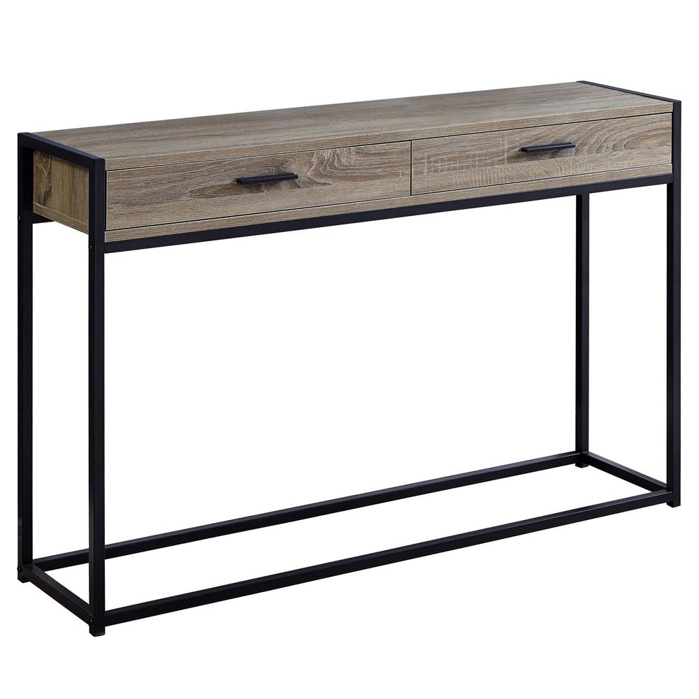 Accent Table, Console, Entryway, Narrow, Sofa, Storage Drawer, Living Room, Bed. Picture 1
