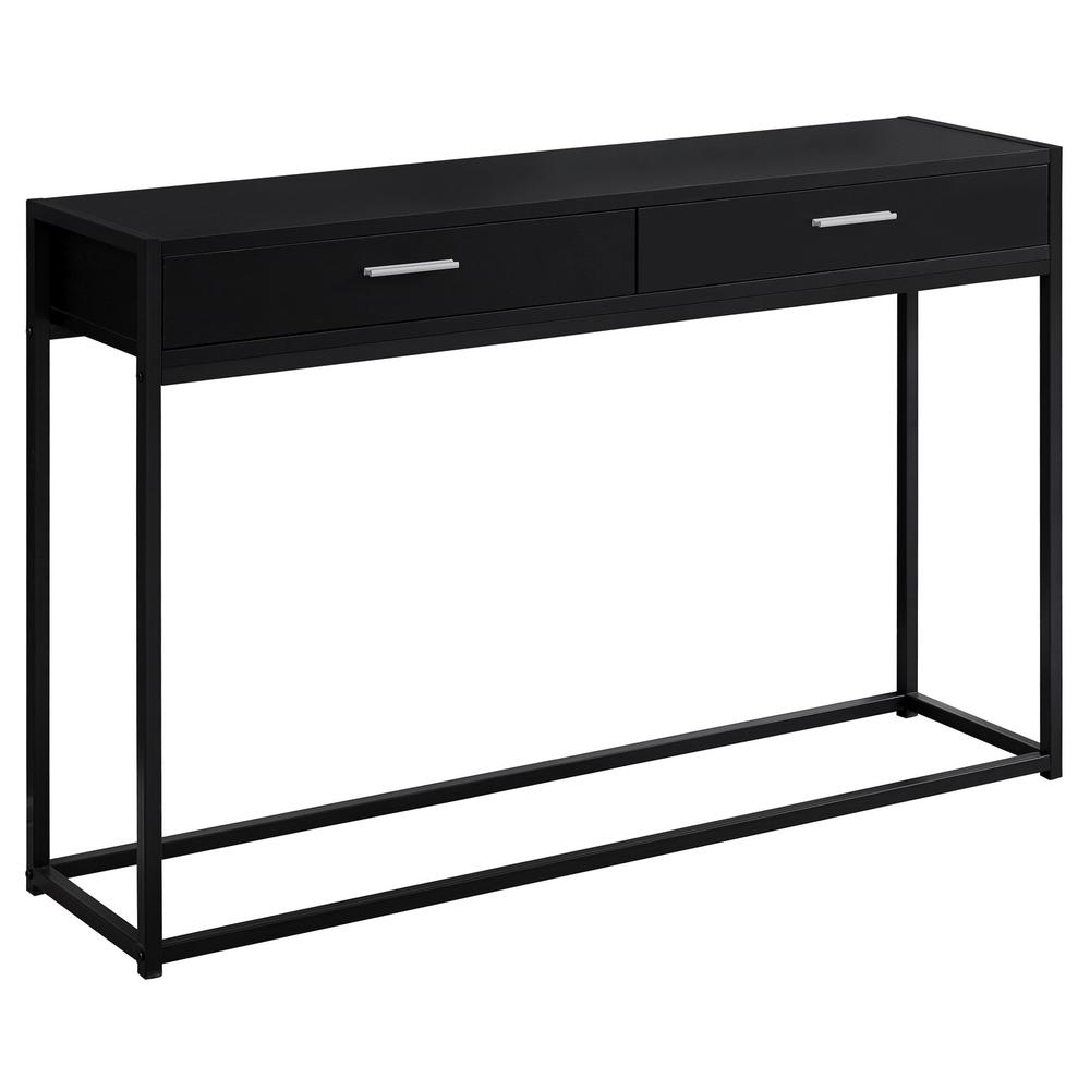 Accent Table, Console, Entryway, Narrow, Sofa, Storage Drawer, Living Room, Bed. Picture 1