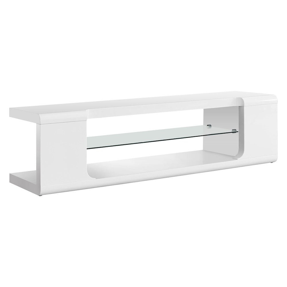 Tv Stand, 60 Inch, Console, Media Entertainment Center, Storage Shelves. Picture 1