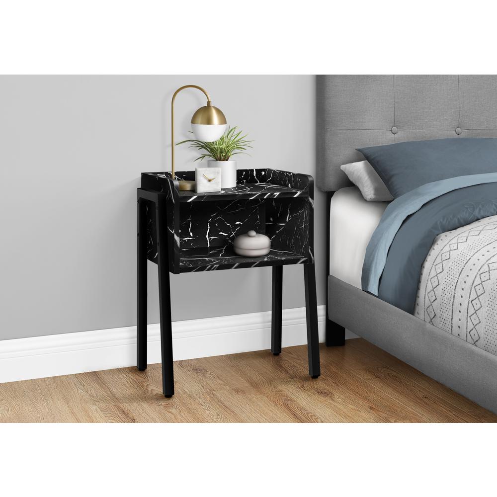 Accent Table, Side, End, Nightstand, Lamp, Living Room, Bedroom. Picture 3