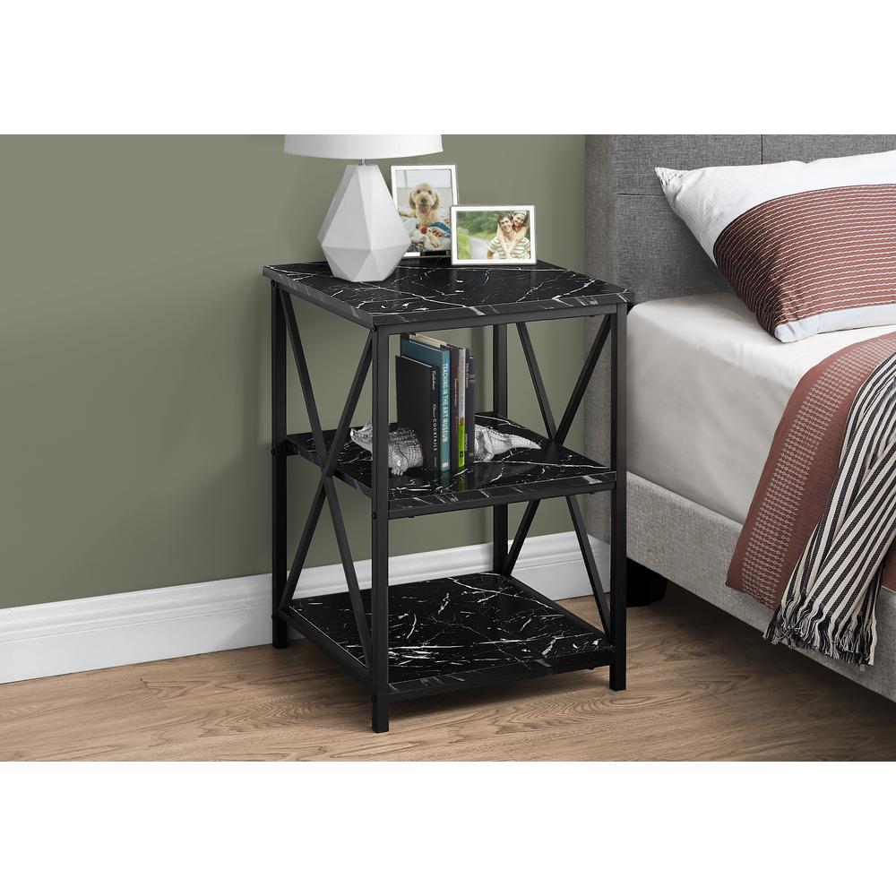 Accent Table, Side, End, Nightstand, Lamp, Living Room, Bedroom. Picture 3