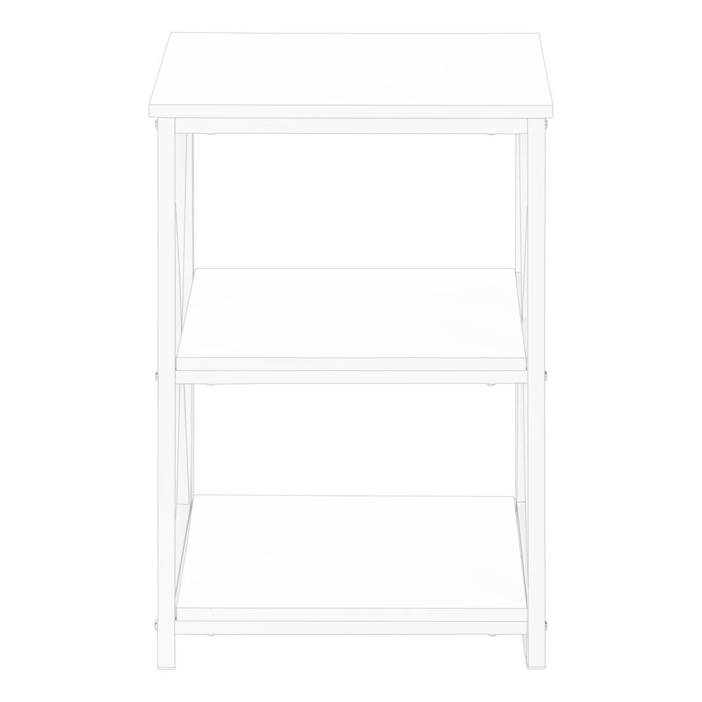 Accent Table, Side, End, Nightstand, Lamp, Living Room, Bedroom. Picture 2