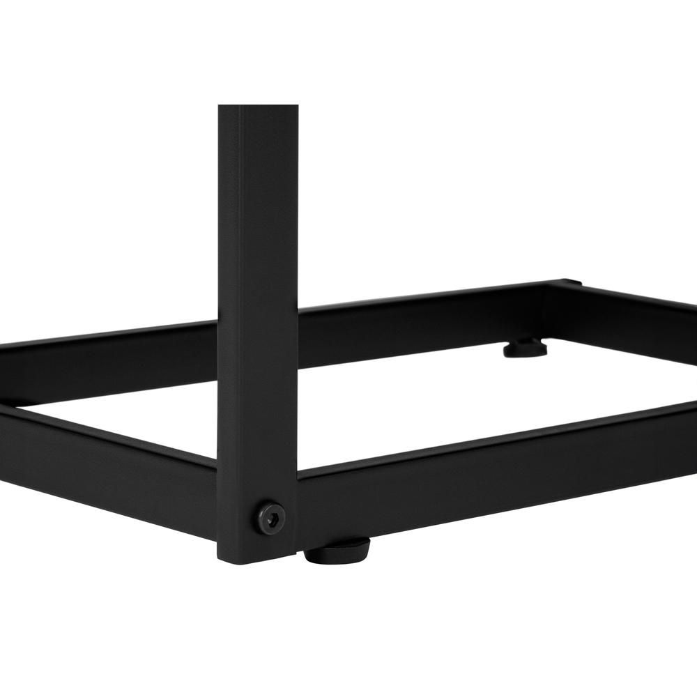 Accent Table, C-shaped, End, Side, Snack, Storage Drawer, Living Room. Picture 8