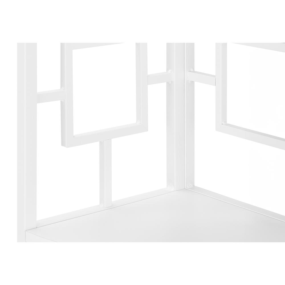Bookshelf, Bookcase, Etagere, Corner, 4 Tier, 62H, Office, Bedroom. Picture 6