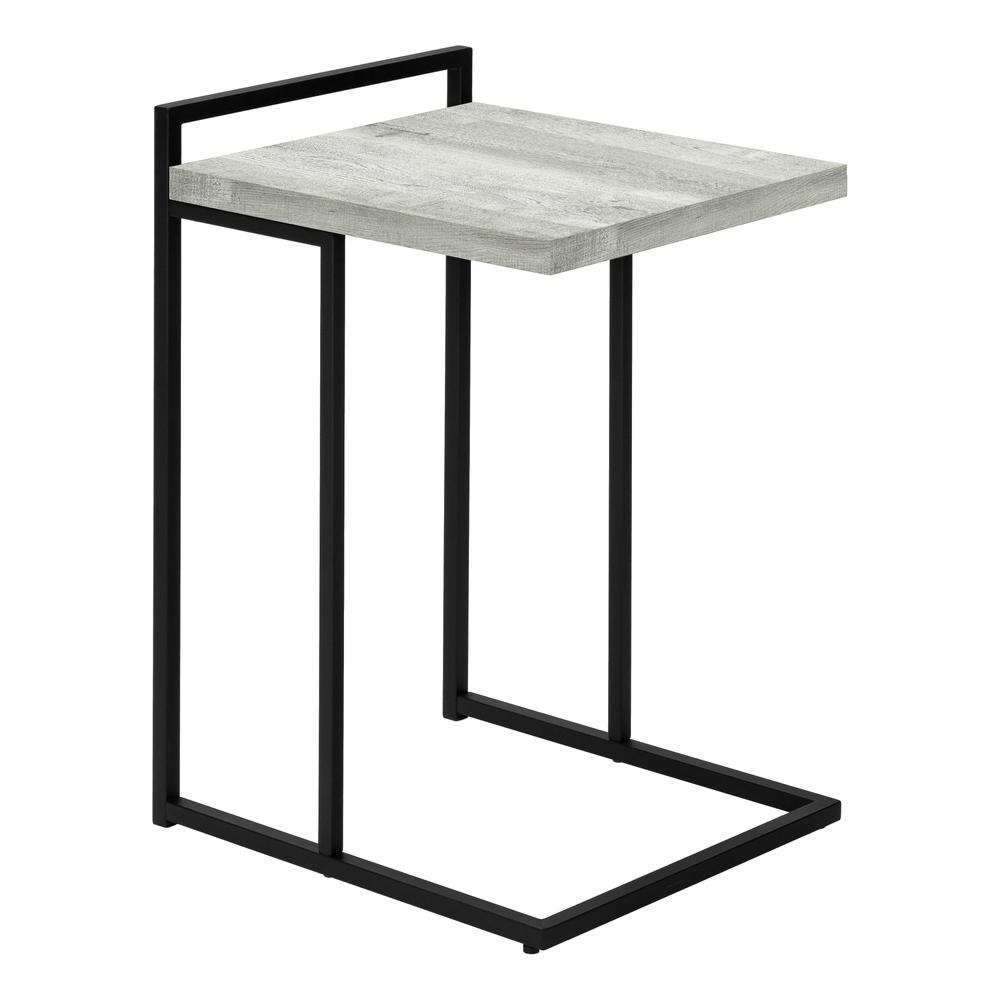Accent Table, C-shaped, End, Side, Snack, Living Room, Bedroom. Picture 1