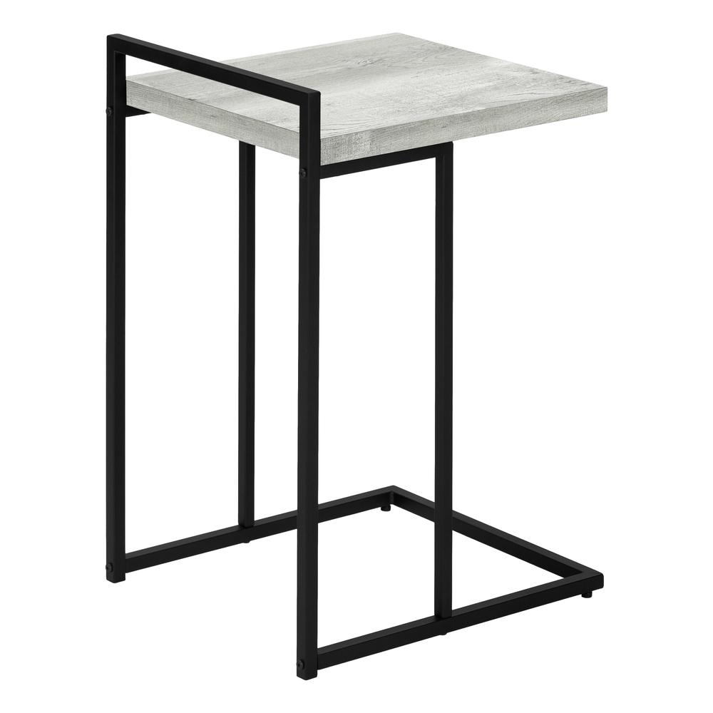 Accent Table, C-shaped, End, Side, Snack, Living Room, Bedroom. Picture 4
