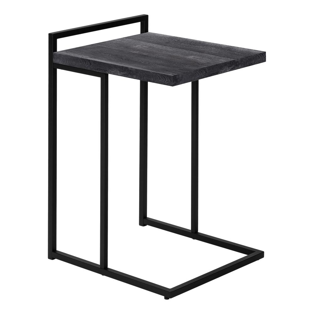 Accent Table, C-shaped, End, Side, Snack, Living Room, Bedroom. Picture 1
