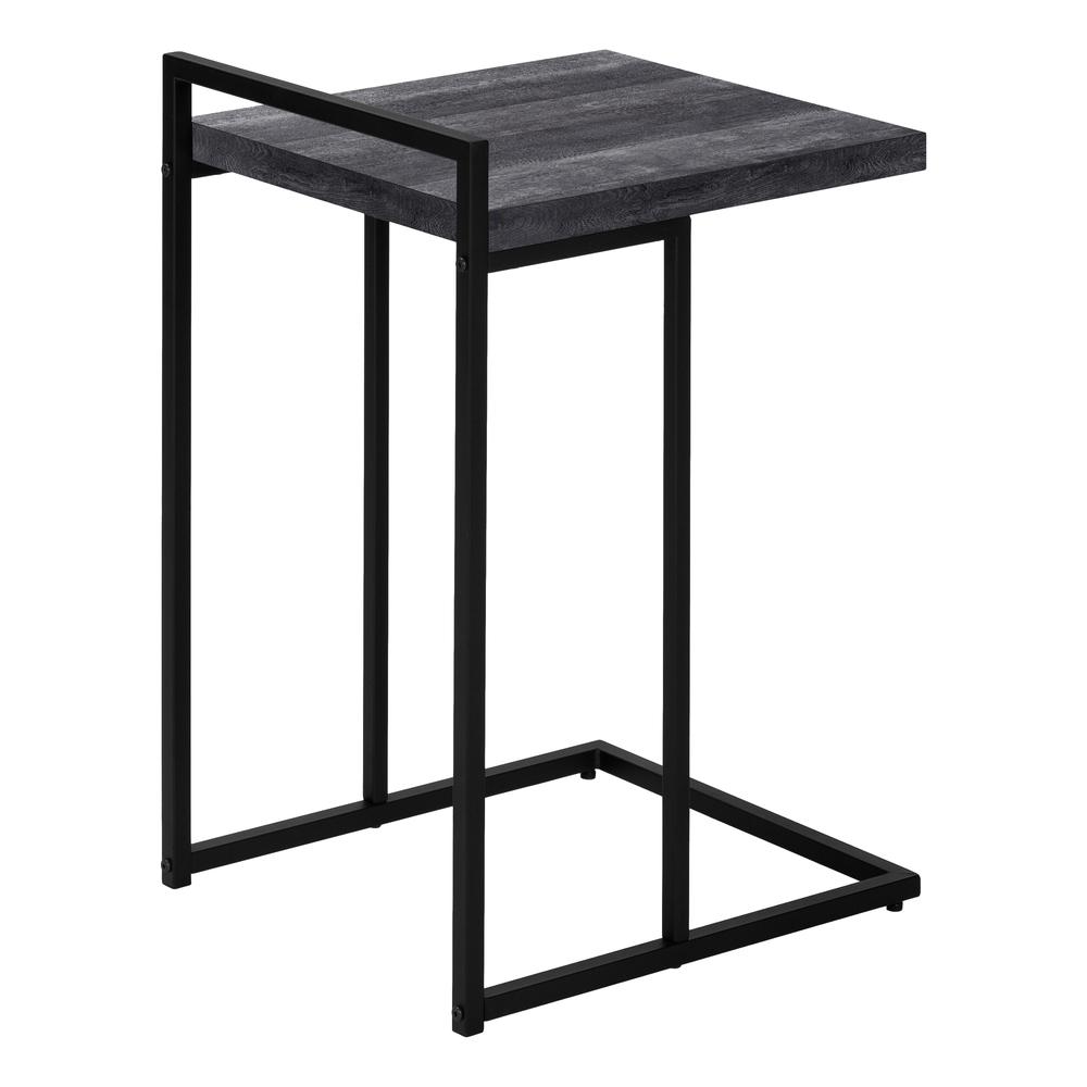Accent Table, C-shaped, End, Side, Snack, Living Room, Bedroom. Picture 4