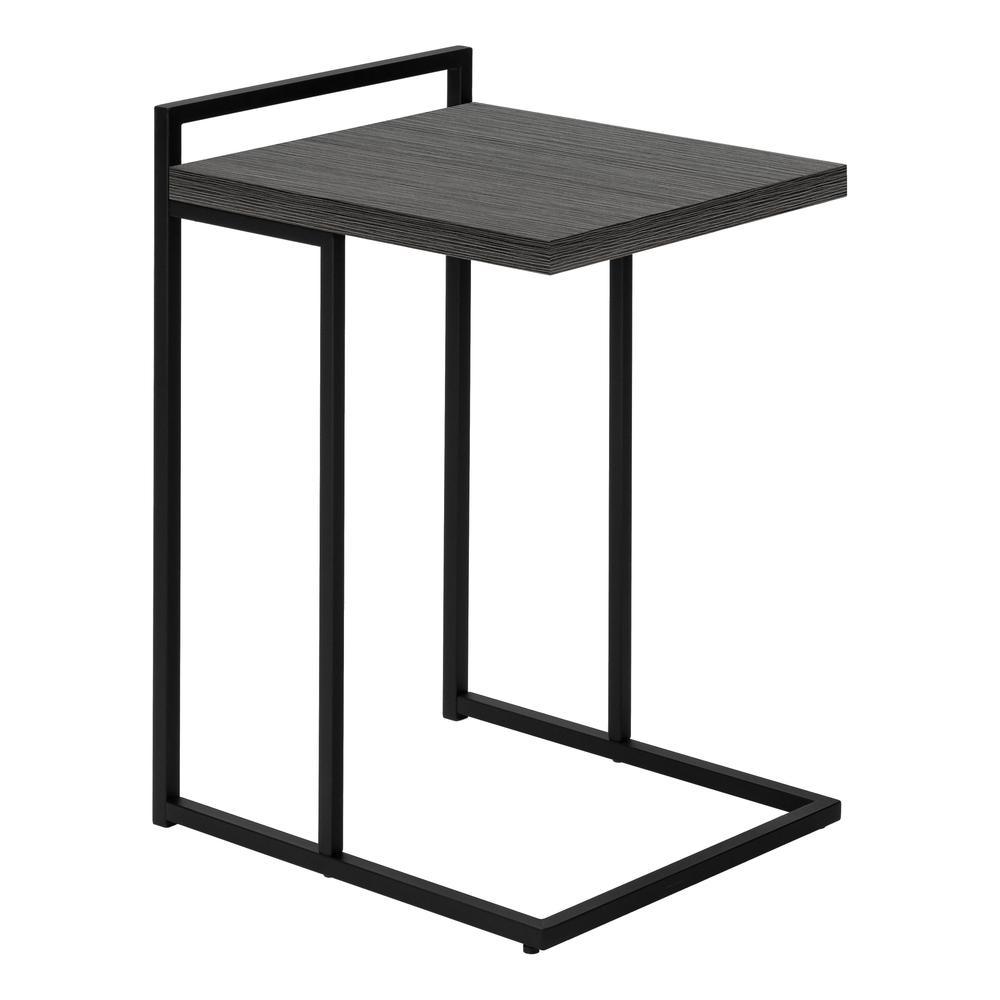 Accent Table, C-shaped, End, Side, Snack, Living Room, Bedroom. Picture 1