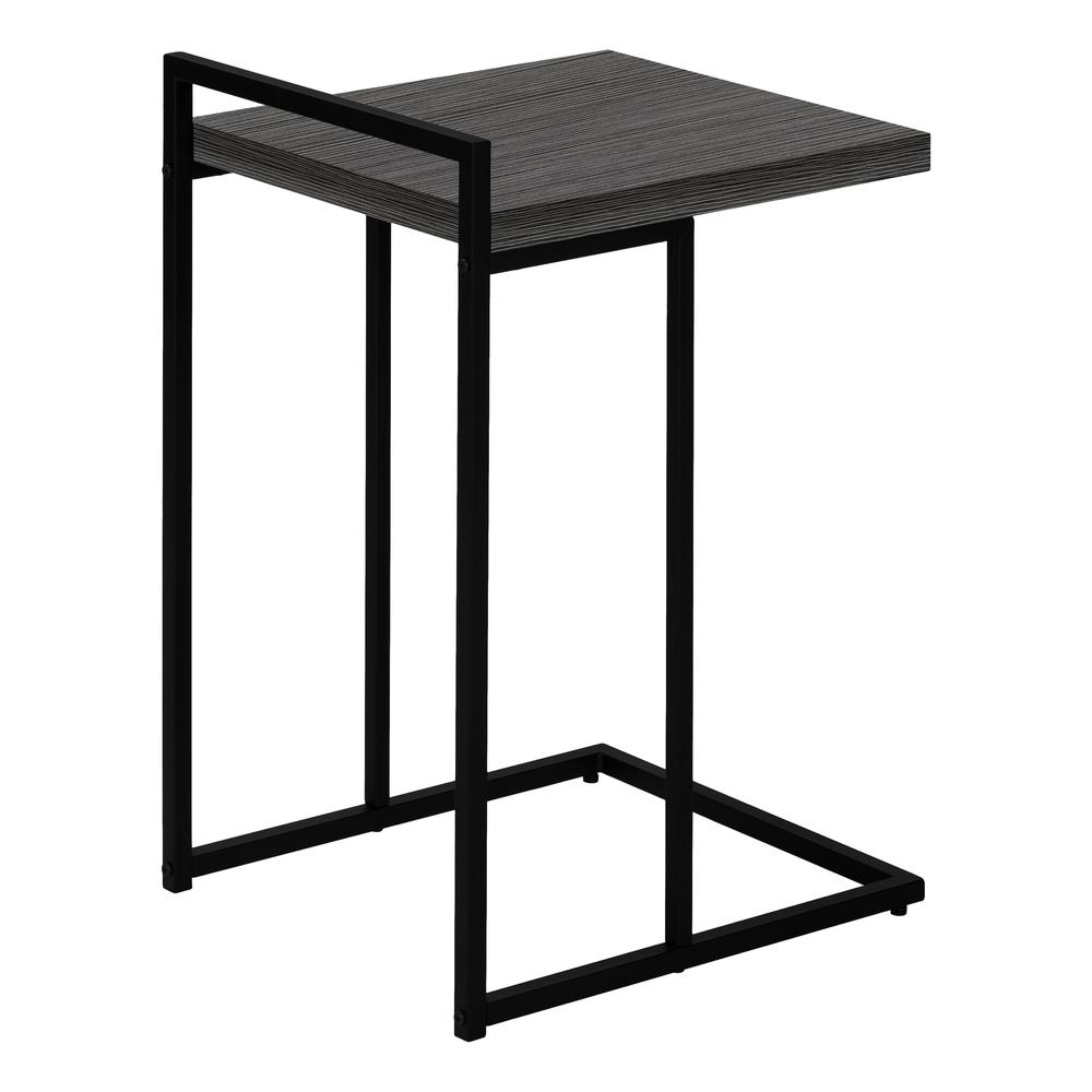 Accent Table, C-shaped, End, Side, Snack, Living Room, Bedroom. Picture 4