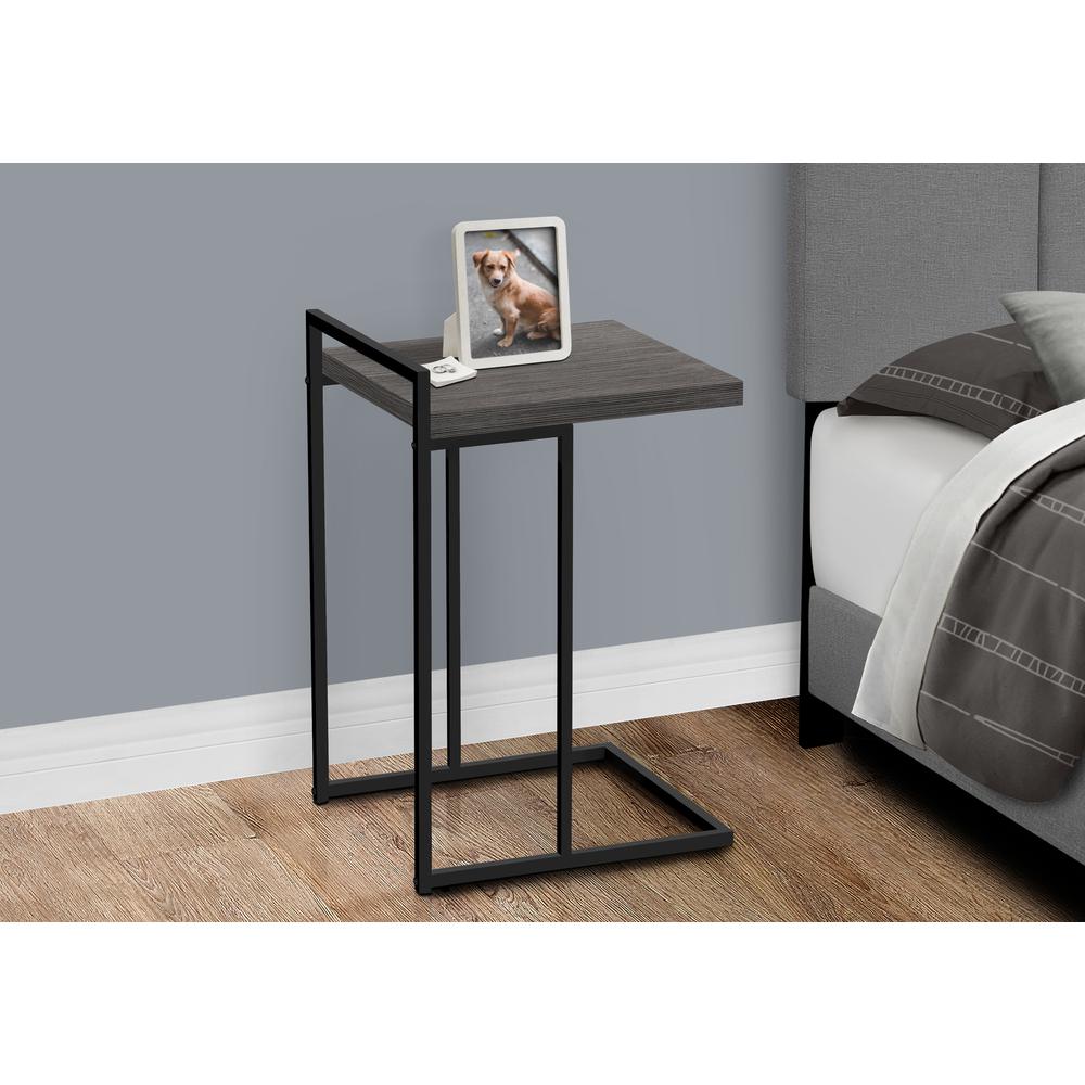 Accent Table, C-shaped, End, Side, Snack, Living Room, Bedroom. Picture 9