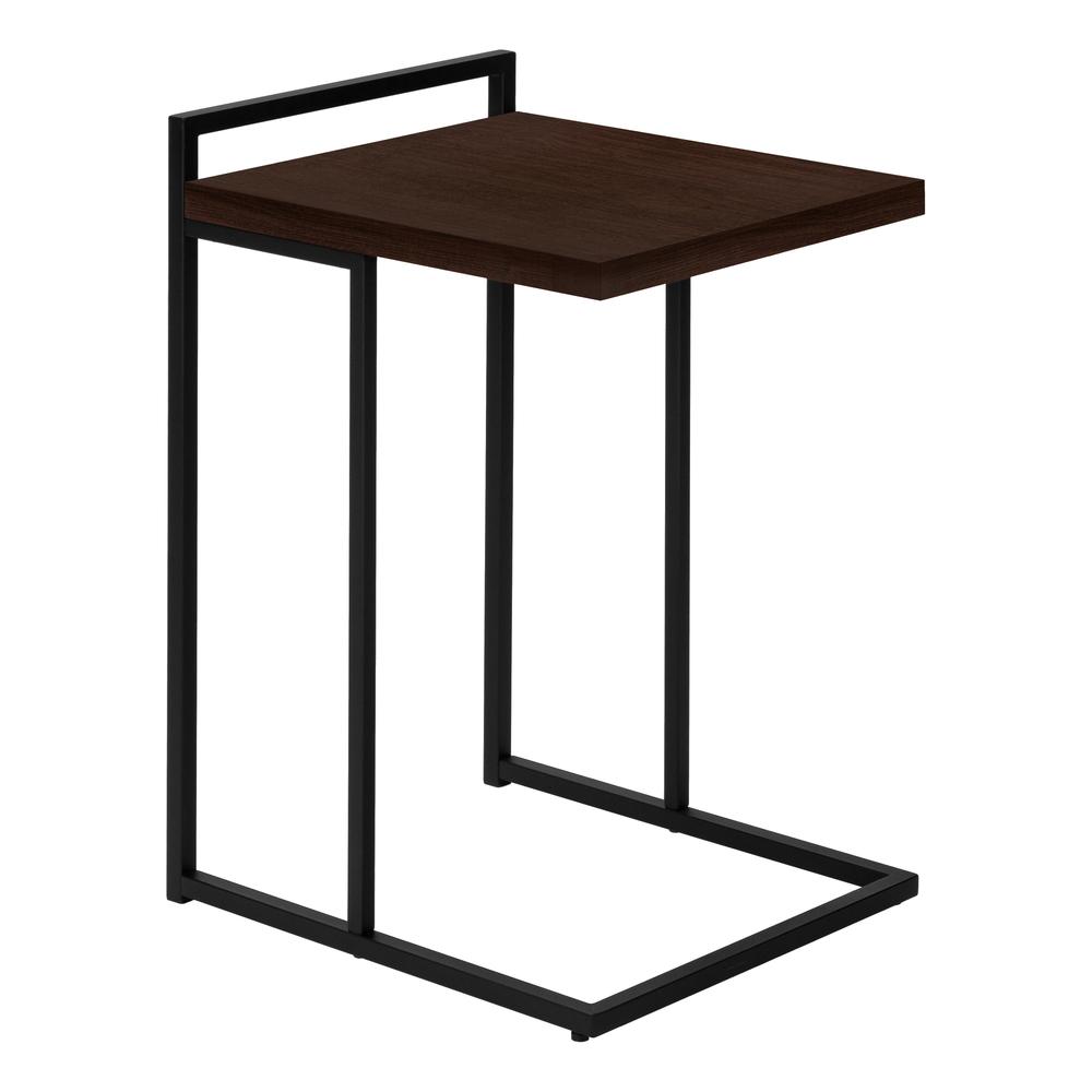 Accent Table, C-shaped, End, Side, Snack, Living Room, Bedroom. Picture 1