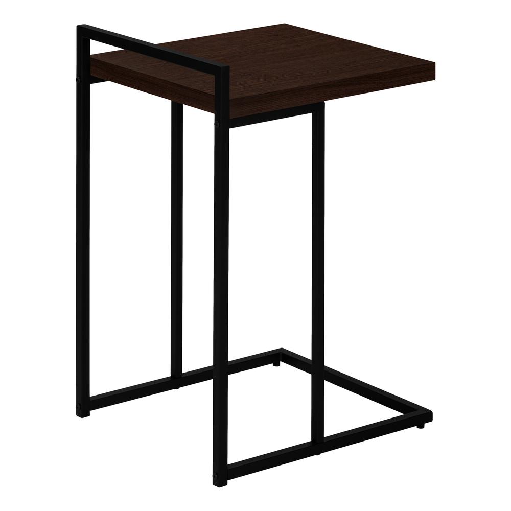 Accent Table, C-shaped, End, Side, Snack, Living Room, Bedroom. Picture 4