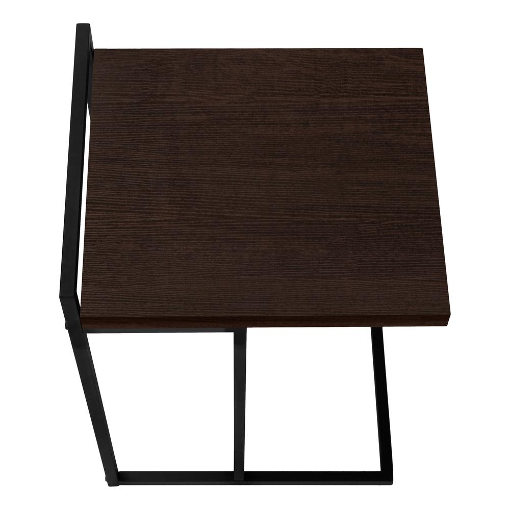 Accent Table, C-shaped, End, Side, Snack, Living Room, Bedroom. Picture 5