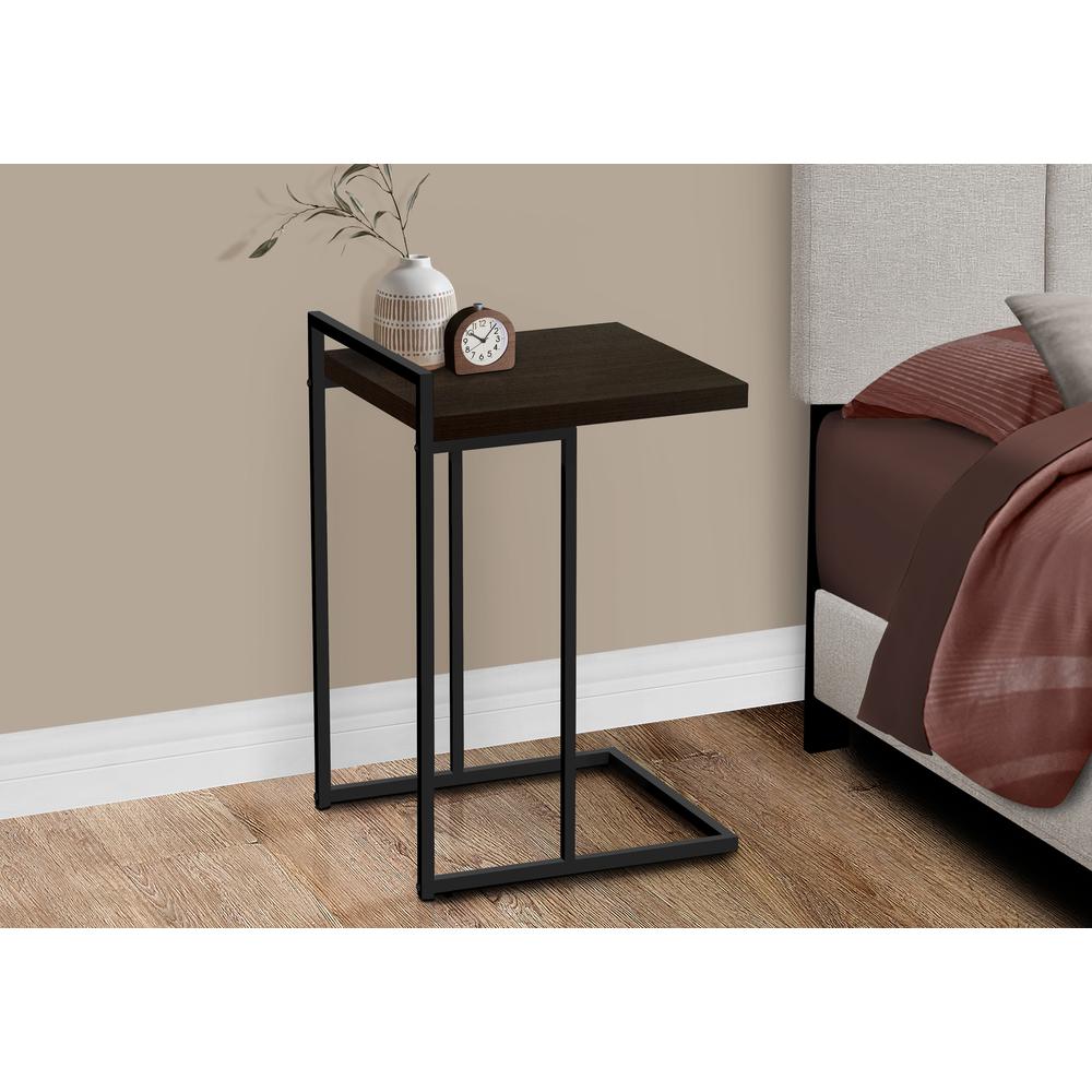 Accent Table, C-shaped, End, Side, Snack, Living Room, Bedroom. Picture 9