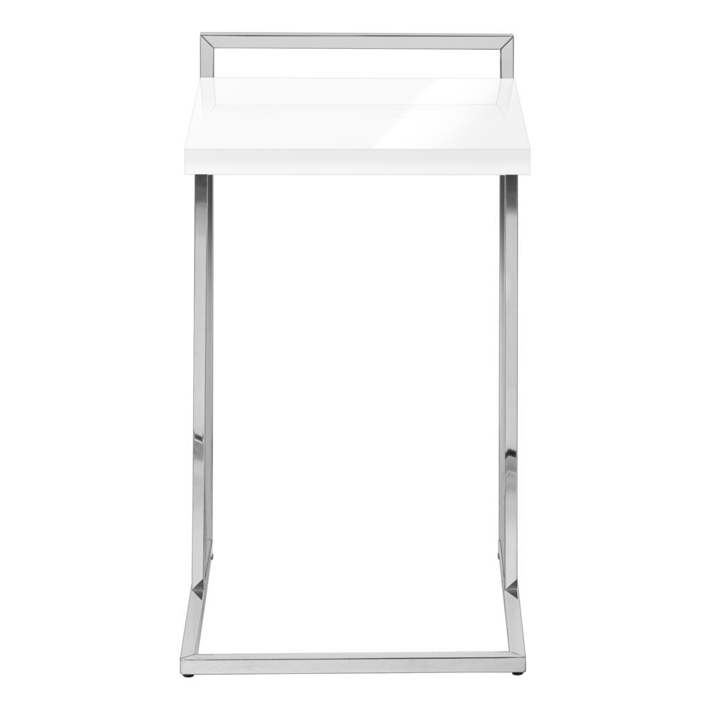 Accent Table, C-shaped, End, Side, Snack, Living Room, Bedroom. Picture 3