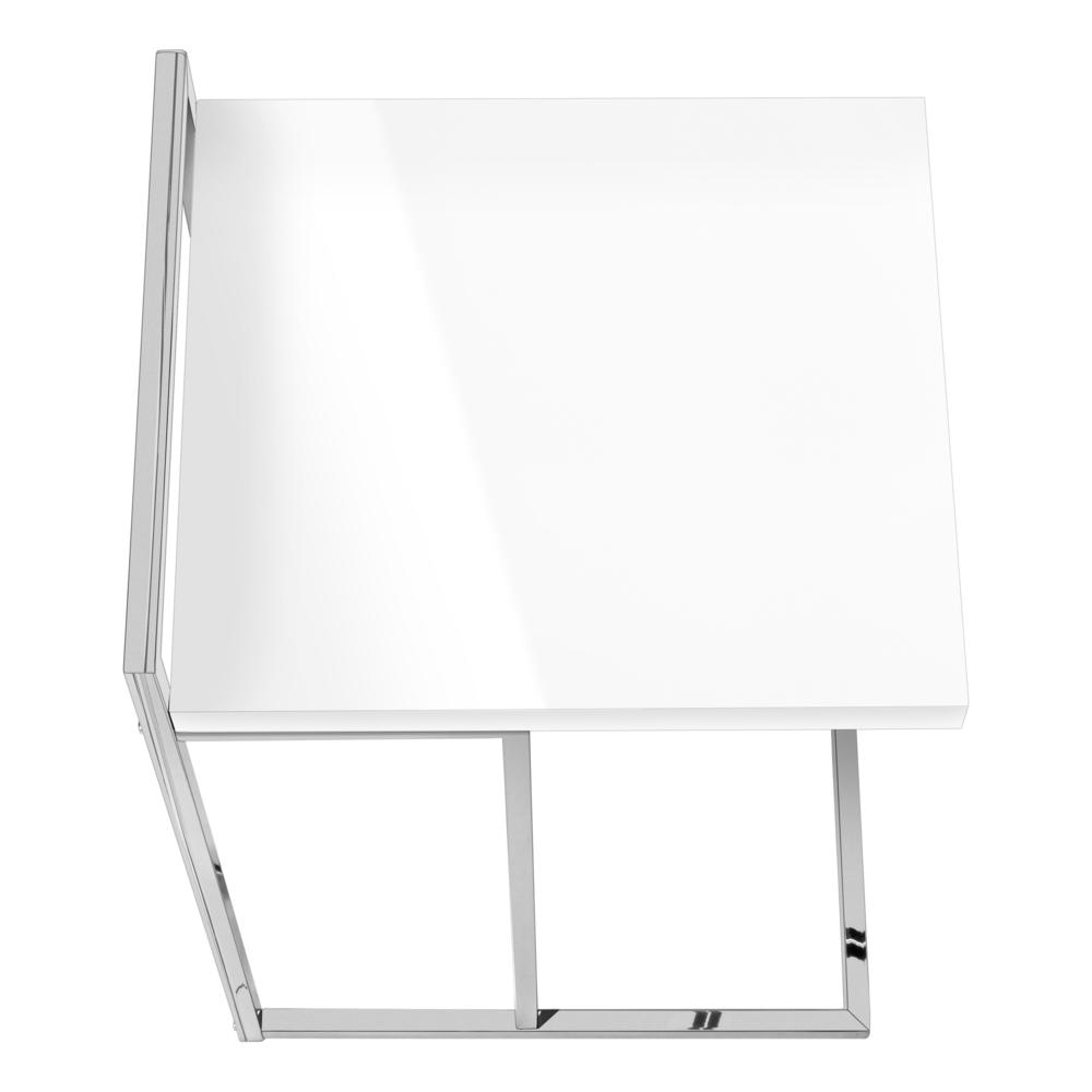 Accent Table, C-shaped, End, Side, Snack, Living Room, Bedroom. Picture 5