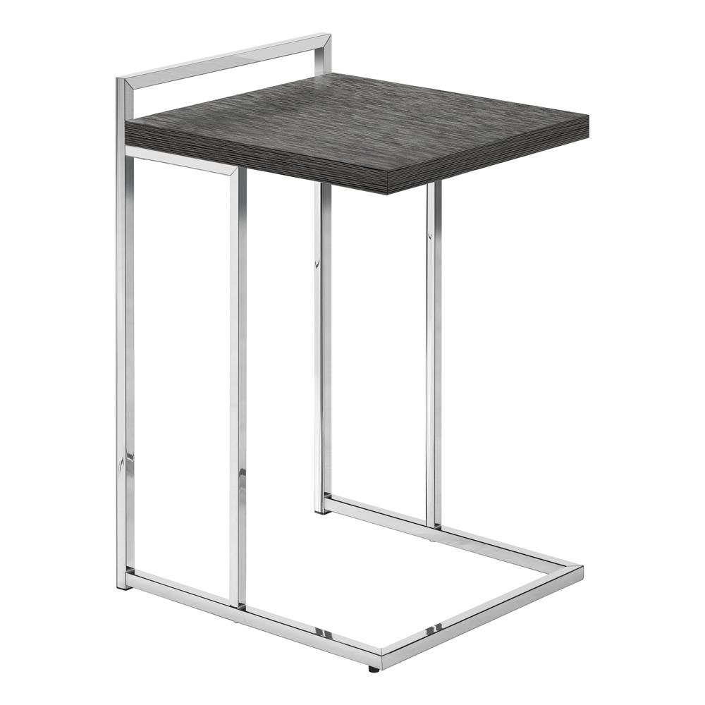 Accent Table, C-shaped, End, Side, Snack, Living Room, Bedroom. Picture 1