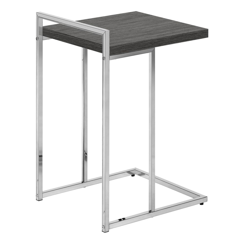 Accent Table, C-shaped, End, Side, Snack, Living Room, Bedroom. Picture 4