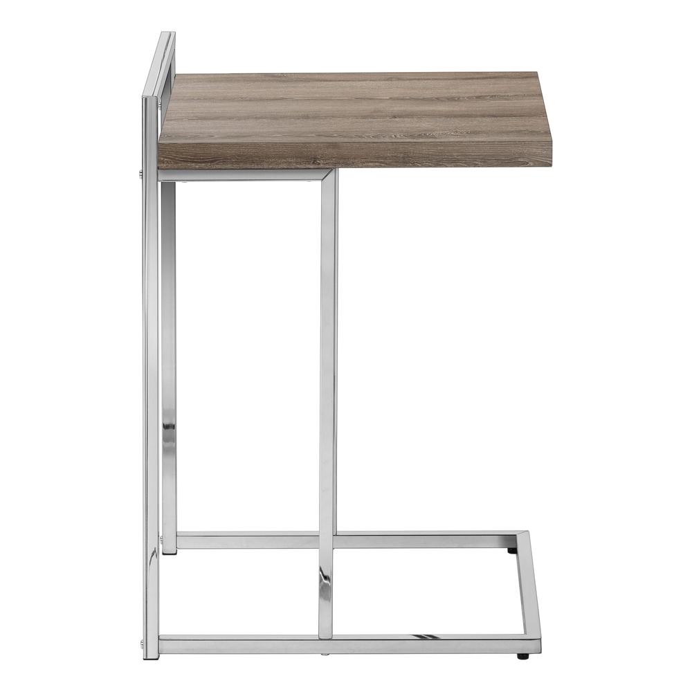 Accent Table, C-shaped, End, Side, Snack, Living Room, Bedroom. Picture 2