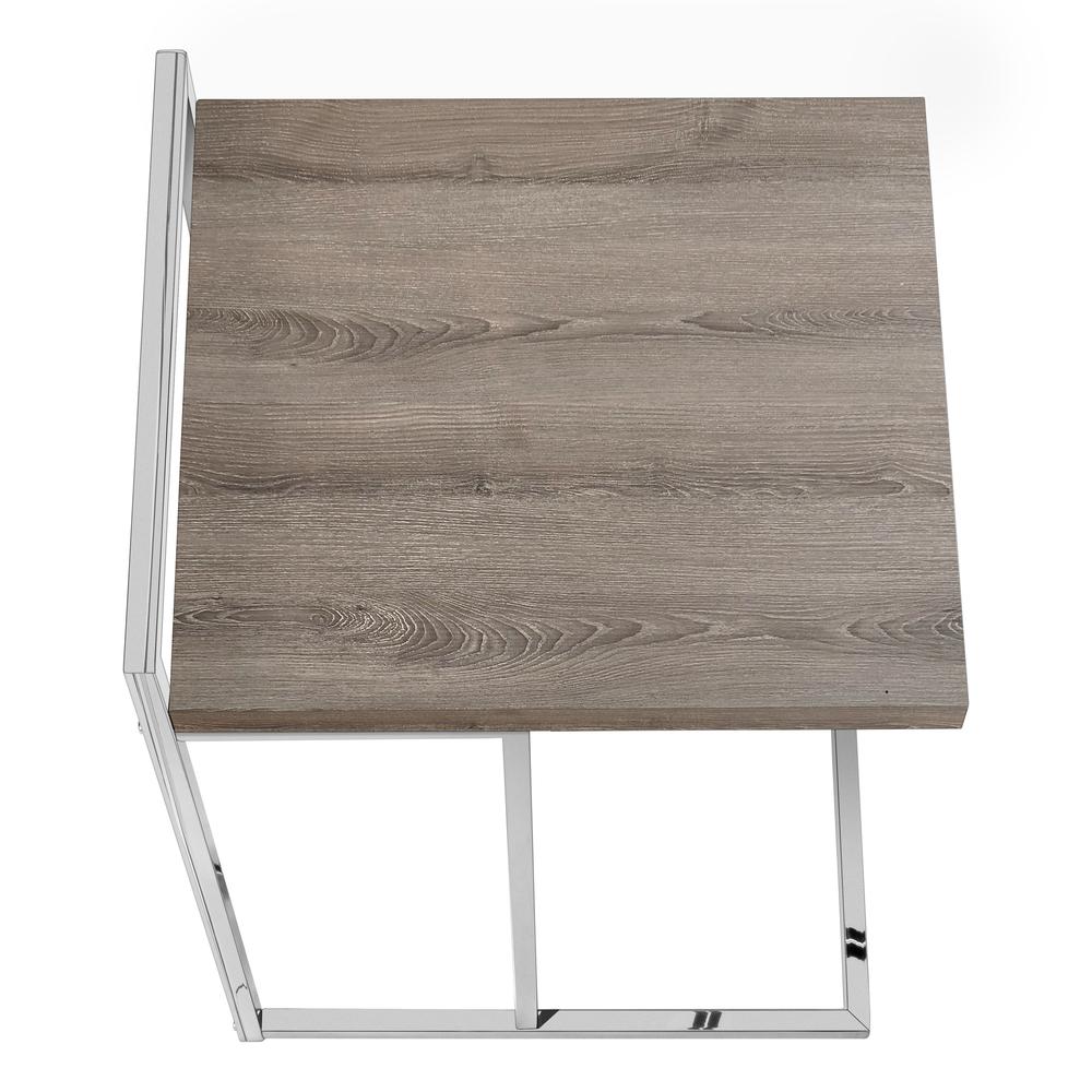 Accent Table, C-shaped, End, Side, Snack, Living Room, Bedroom. Picture 5