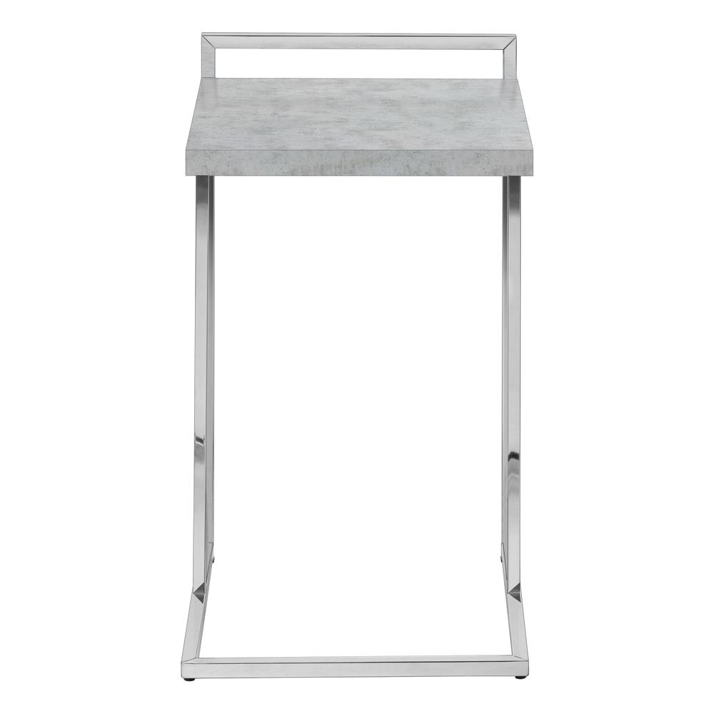 Accent Table, C-shaped, End, Side, Snack, Living Room, Bedroom. Picture 3
