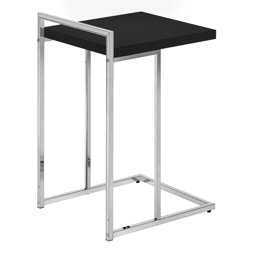 Accent Table, C-shaped, End, Side, Snack, Living Room, Bedroom. Picture 4