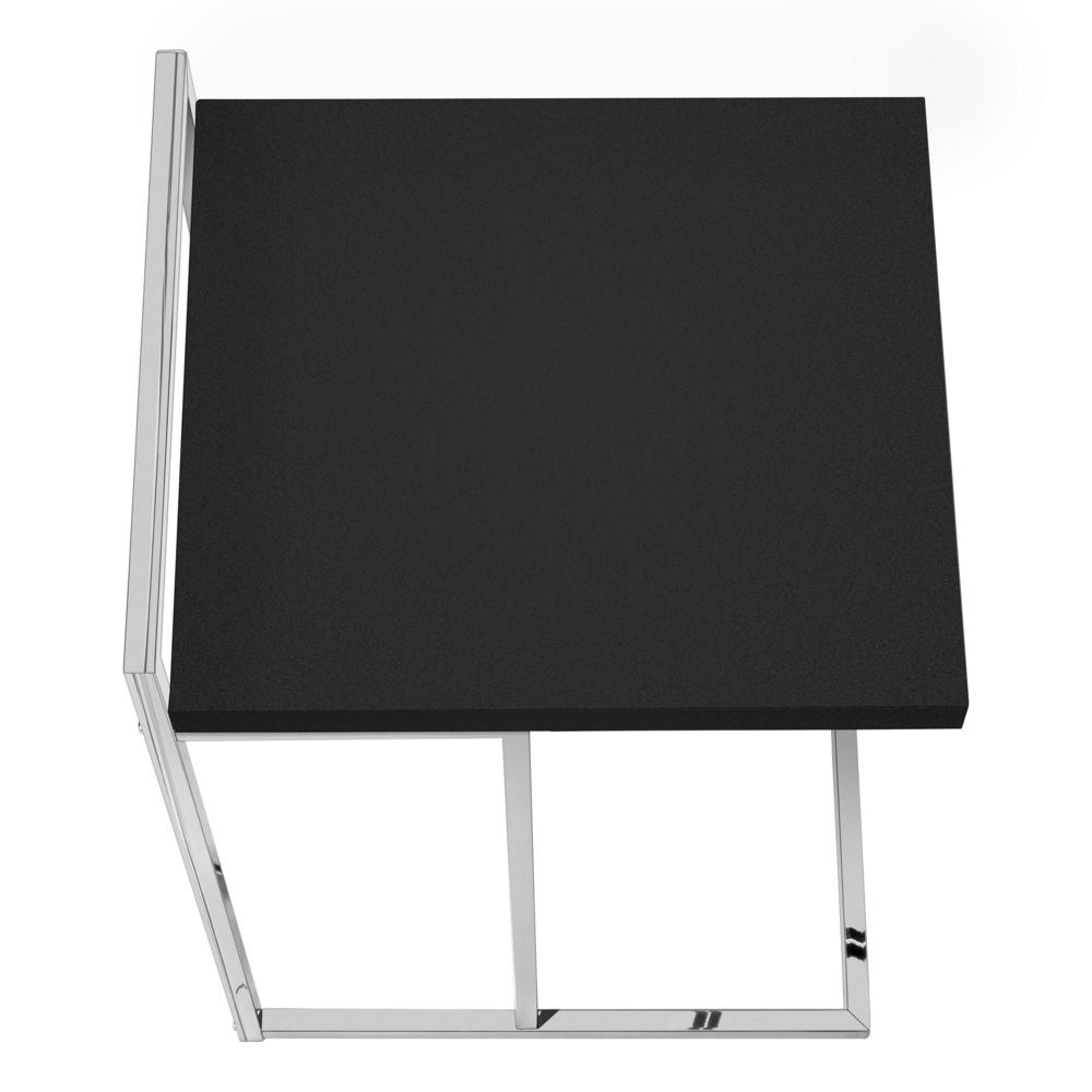 Accent Table, C-shaped, End, Side, Snack, Living Room, Bedroom. Picture 5