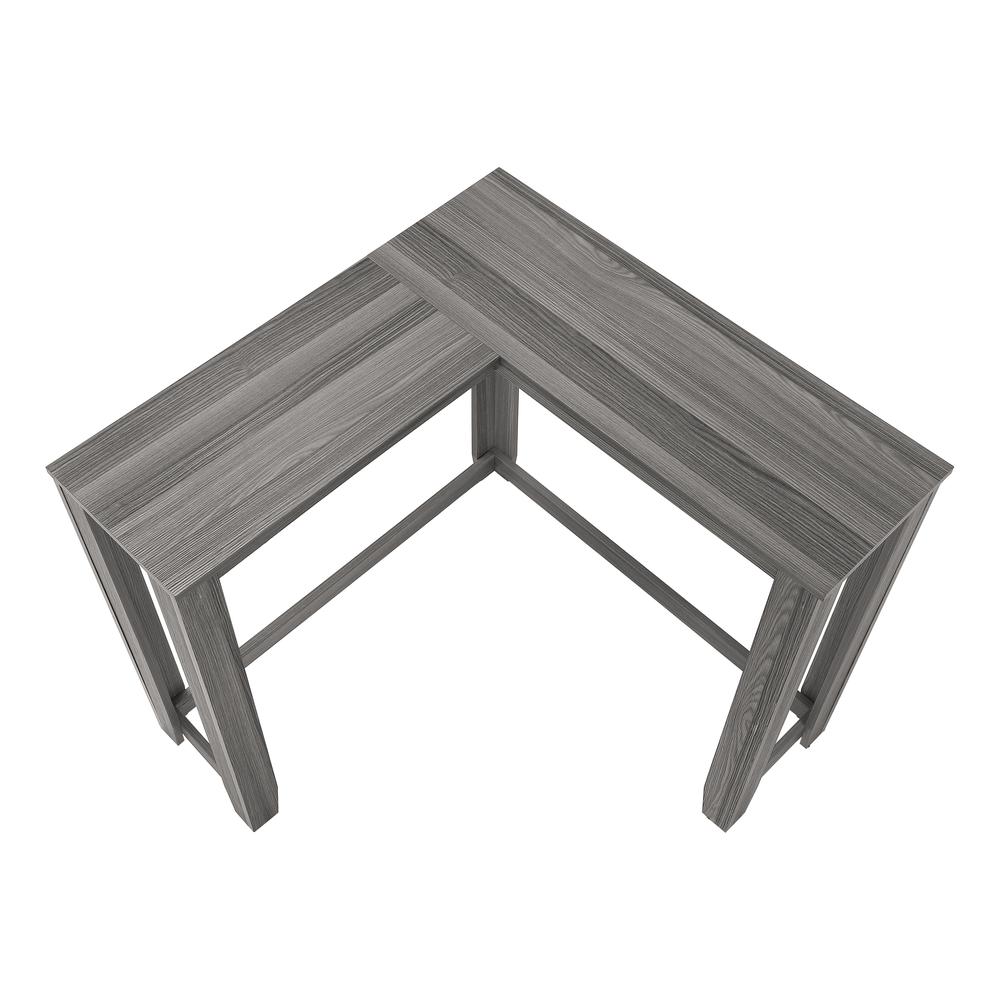 Accent Table, Console, Entryway, Narrow, Corner, Living Room, Bedroom, Grey Lam. Picture 5
