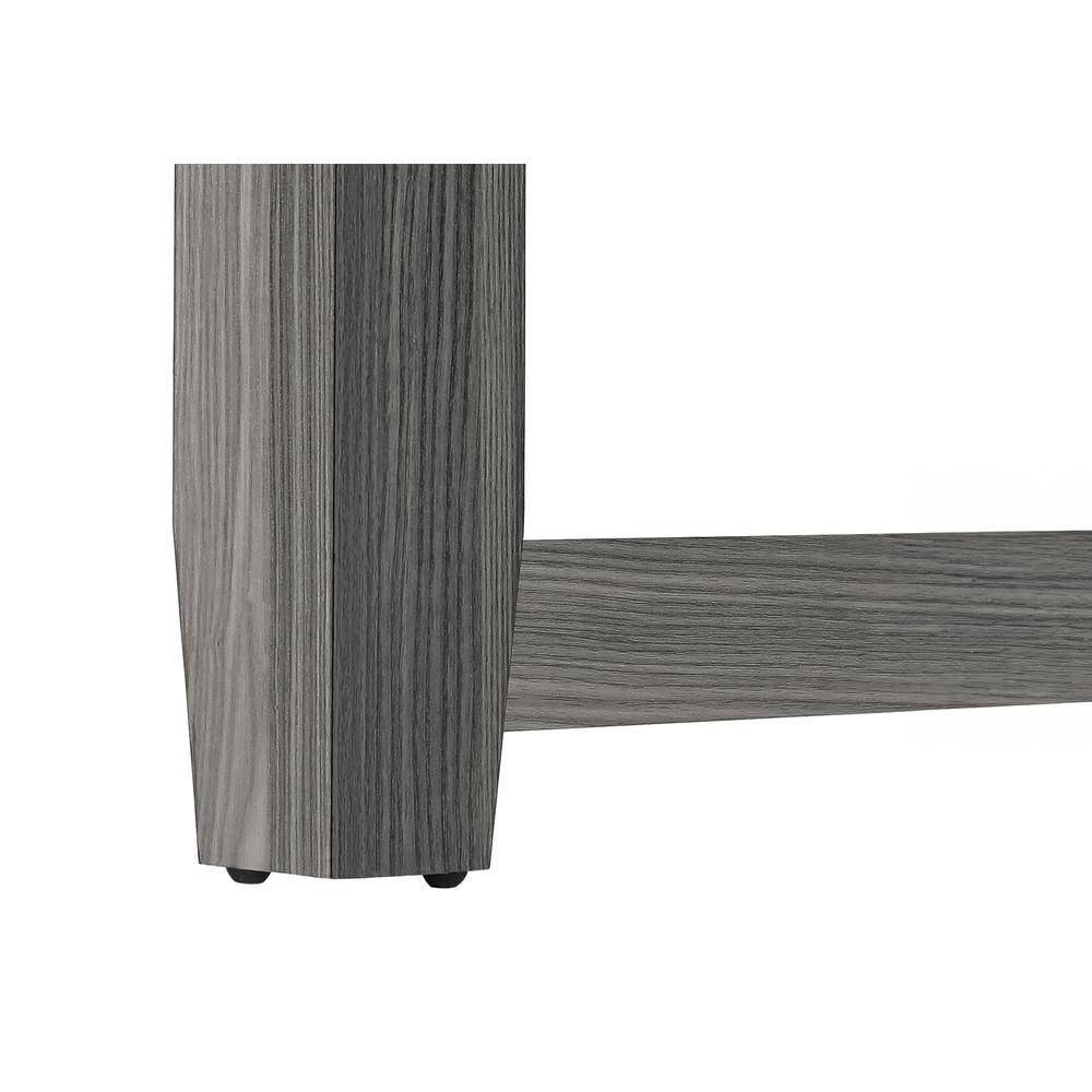 Accent Table, Console, Entryway, Narrow, Corner, Living Room, Bedroom, Grey Lam. Picture 7