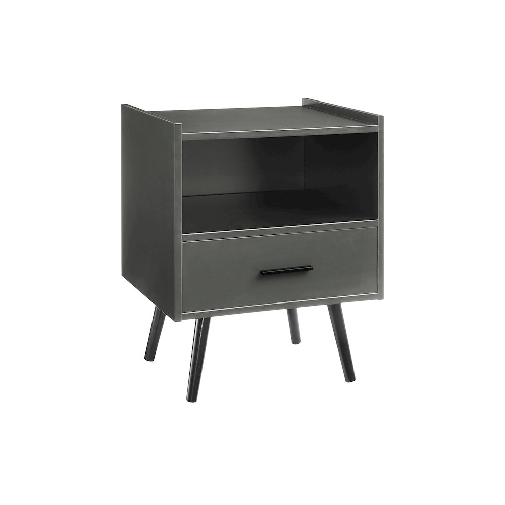 Accent Table,  Living Room, Grey Laminate, Contemporary, Modern. Picture 1