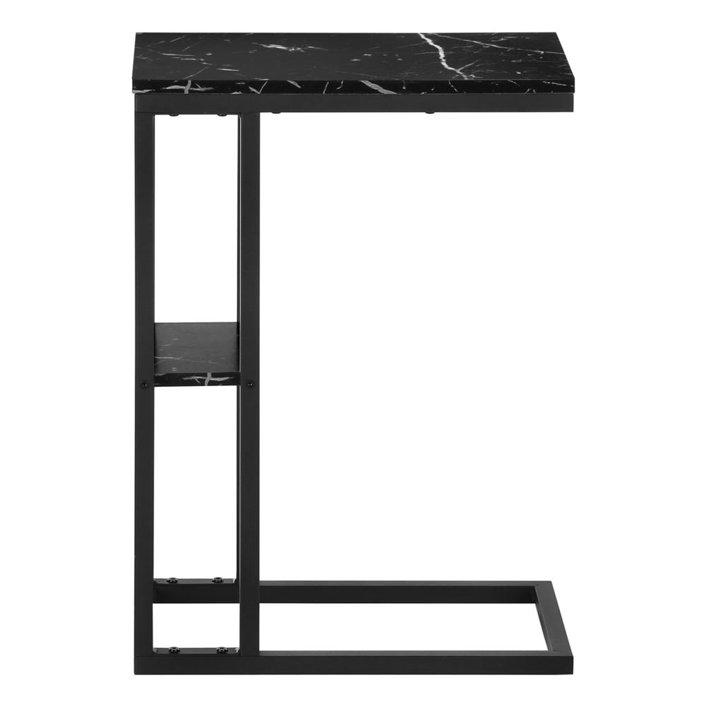 Accent Table, C-shaped, End, Side, Snack, Living Room, Bedroom. Picture 2
