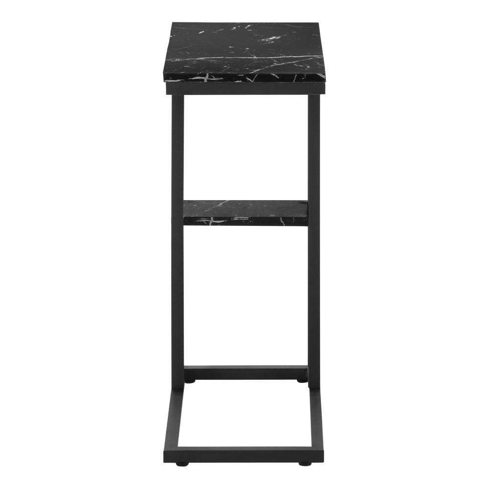 Accent Table, C-shaped, End, Side, Snack, Living Room, Bedroom. Picture 3