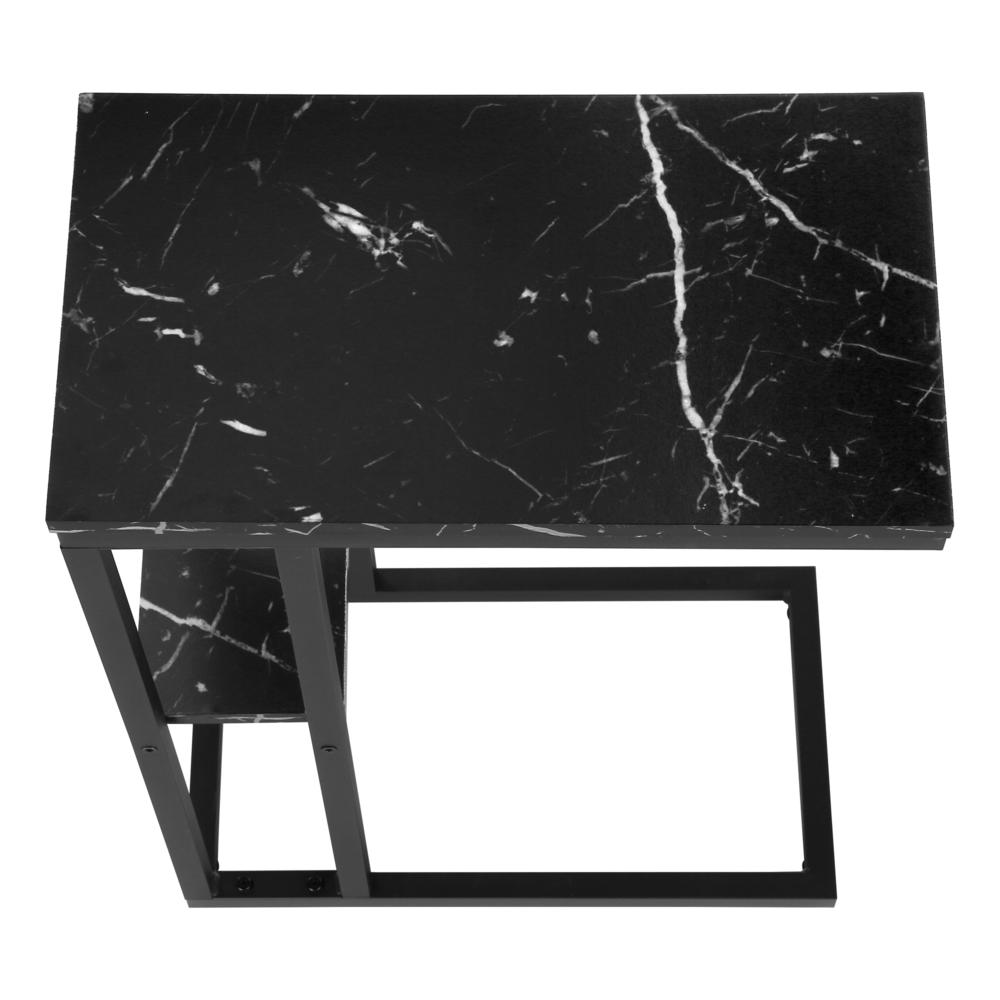 Accent Table, C-shaped, End, Side, Snack, Living Room, Bedroom. Picture 5