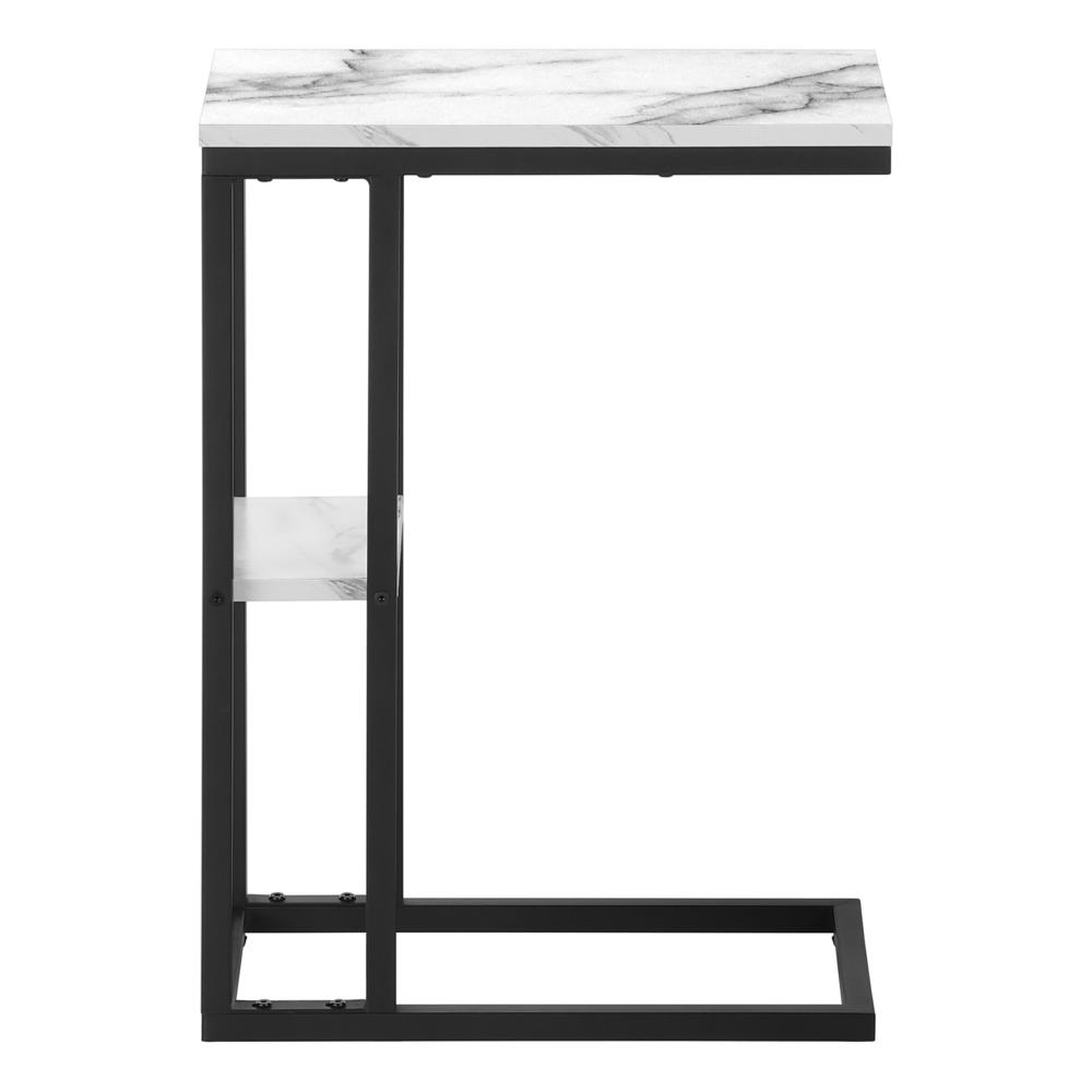 Accent Table, C-shaped, End, Side, Snack, Living Room, Bedroom. Picture 2