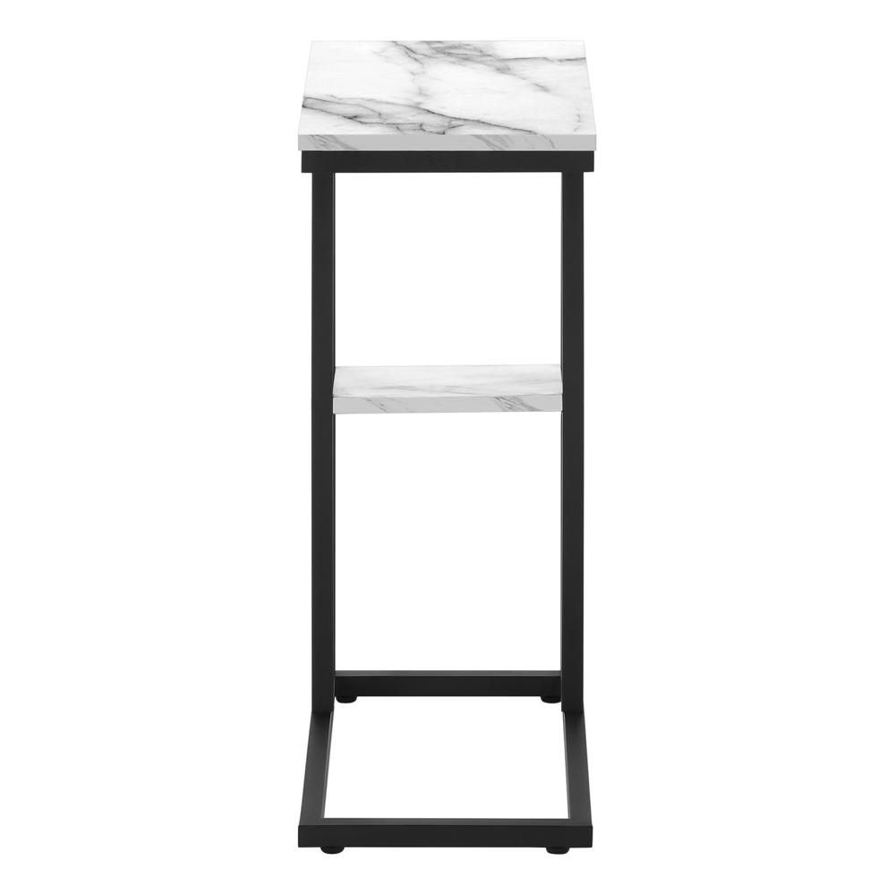 Accent Table, C-shaped, End, Side, Snack, Living Room, Bedroom. Picture 3