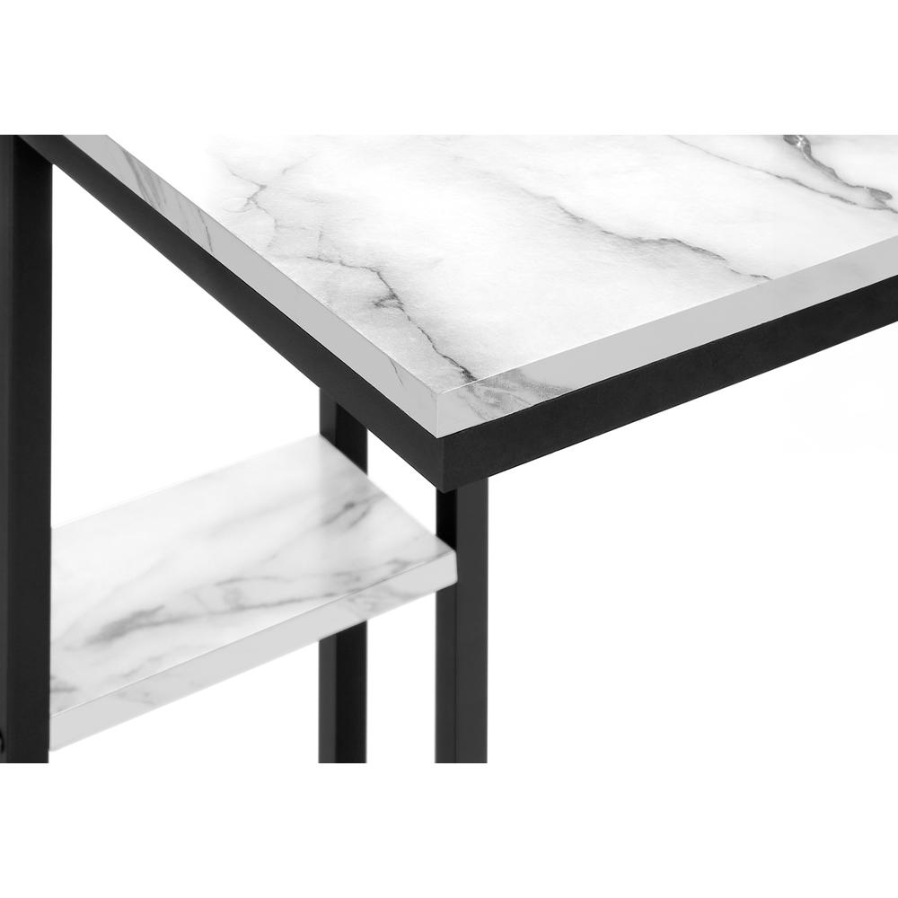 Accent Table, C-shaped, End, Side, Snack, Living Room, Bedroom. Picture 6