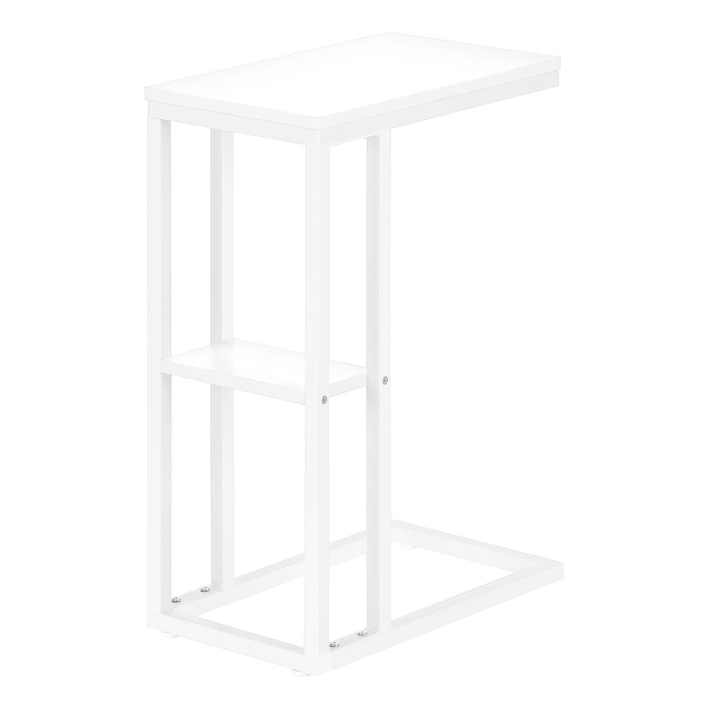Accent Table, C-shaped, End, Side, Snack, Living Room, Bedroom. Picture 3