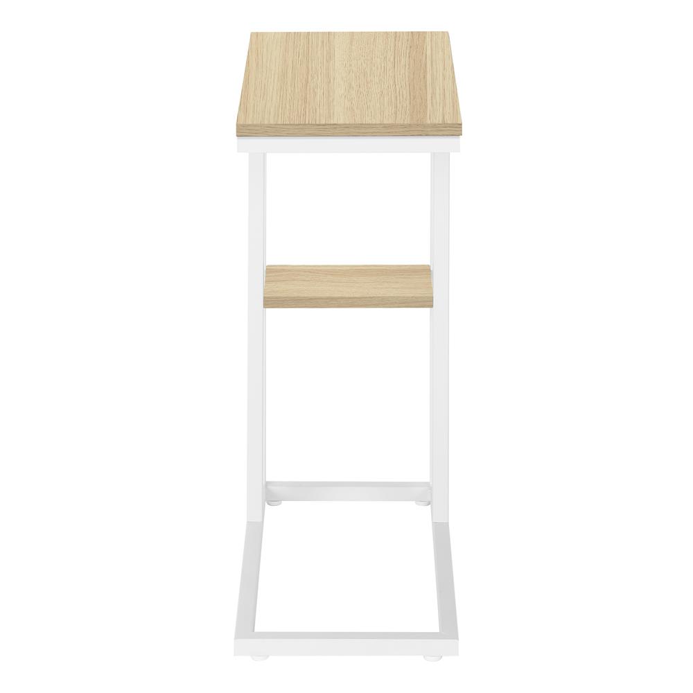 Accent Table, C-shaped, End, Side, Snack, Living Room, Bedroom. Picture 3