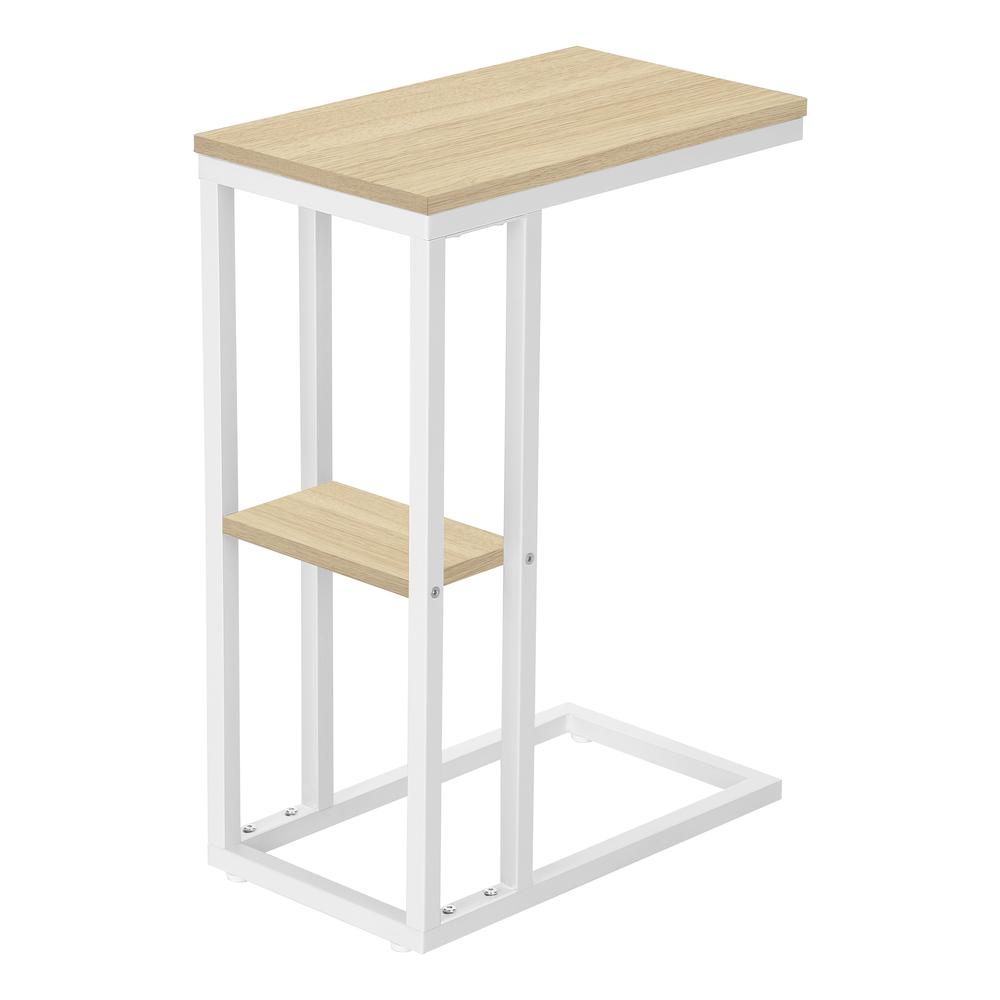 Accent Table, C-shaped, End, Side, Snack, Living Room, Bedroom. Picture 4
