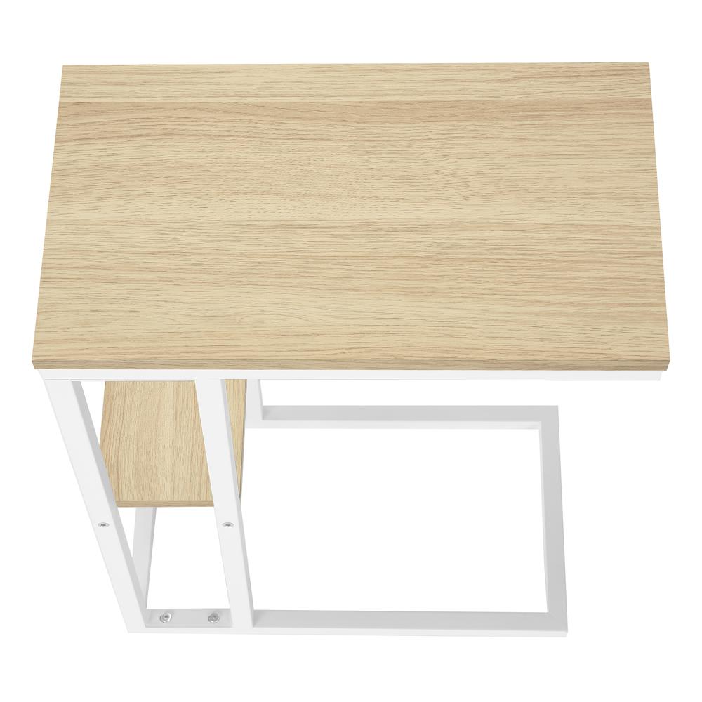 Accent Table, C-shaped, End, Side, Snack, Living Room, Bedroom. Picture 5