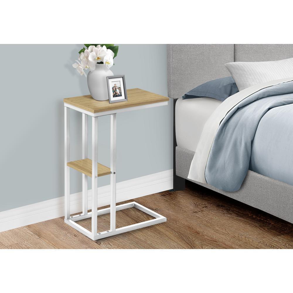 Accent Table, C-shaped, End, Side, Snack, Living Room, Bedroom. Picture 9