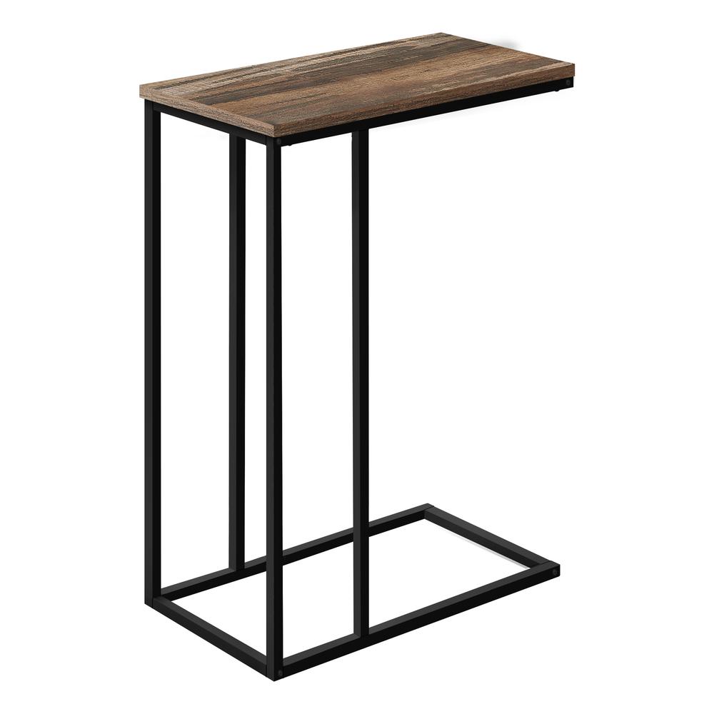Accent Table, C-shaped, End, Side, Snack, Living Room, Bedroom. Picture 1