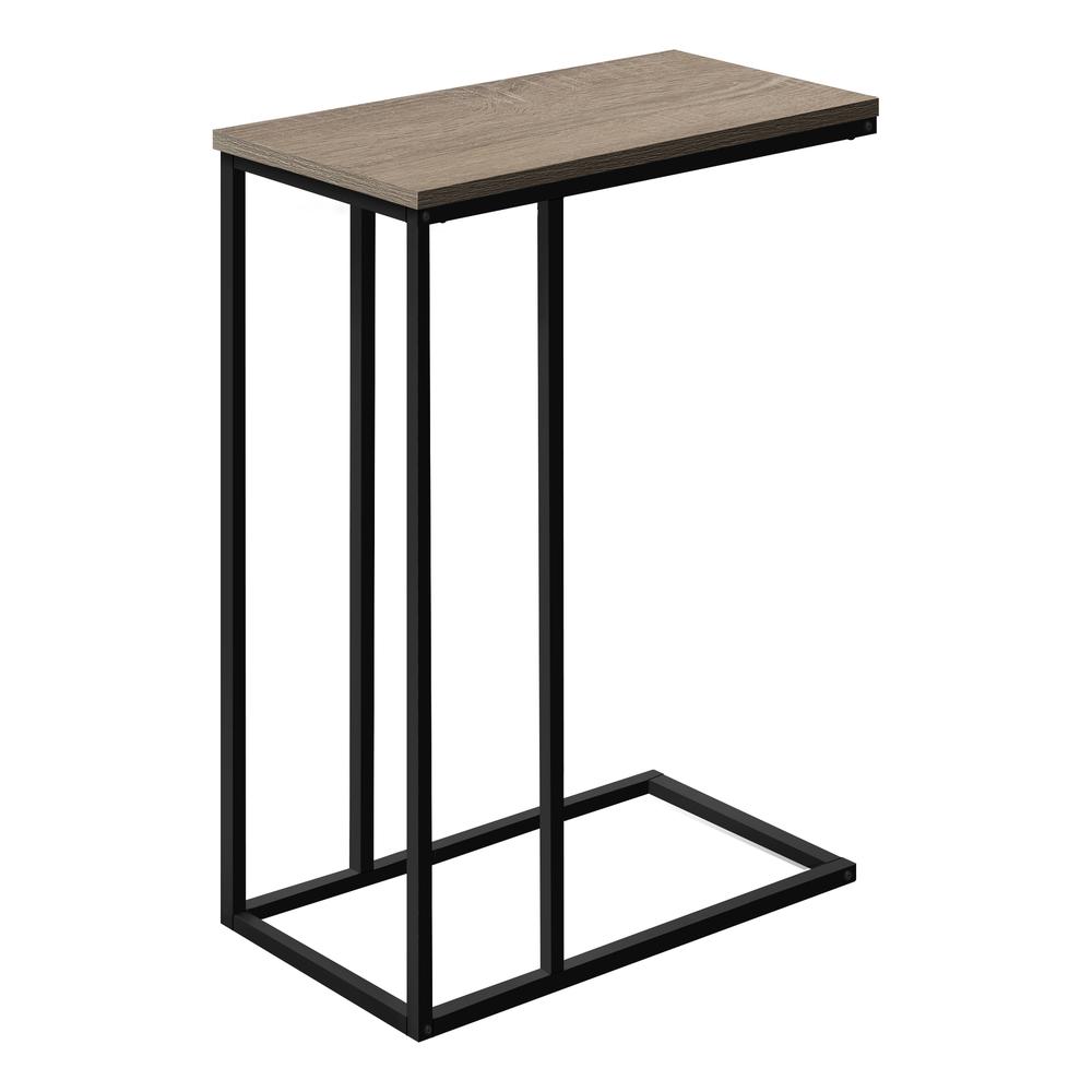 Accent Table, C-shaped, End, Side, Snack, Living Room, Bedroom. Picture 1