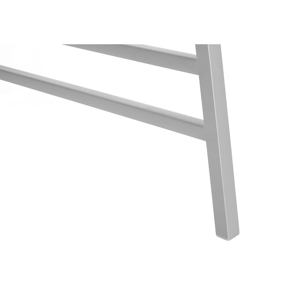 Coffee Table, Accent, Cocktail, Rectangular, Living Room, 40L, White Laminate. Picture 7