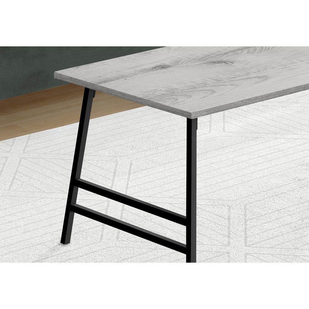 Coffee Table, Accent, Cocktail, Rectangular, Living Room, 40L, Grey Laminate. Picture 3