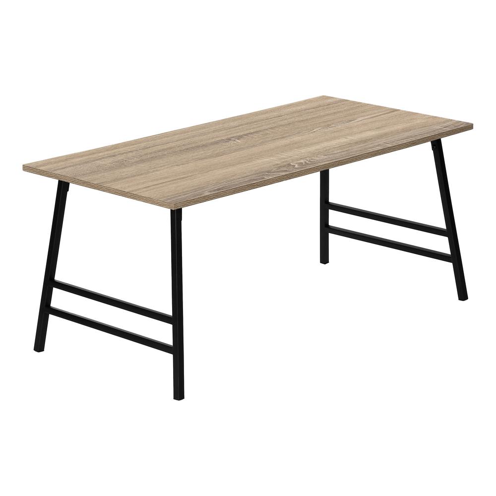 Coffee Table, Accent, Cocktail, Rectangular, Living Room, 40L, Brown Laminate. Picture 1
